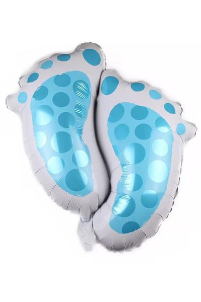 BeySüS Blue Baby Foot Foil Balloon