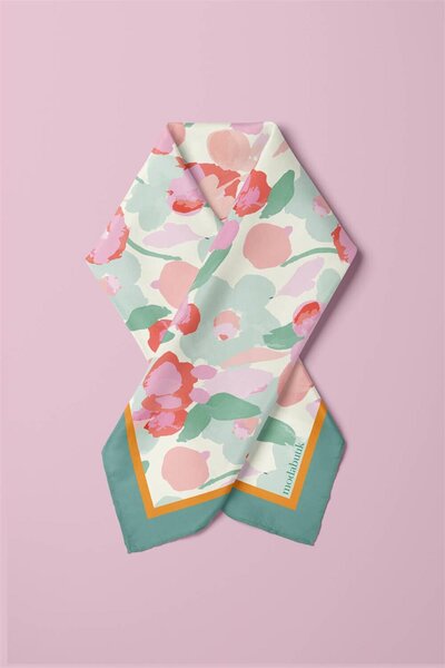 Modabutik E100 Kadın Desenli Bandana Dg-514