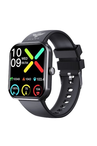 Tzappy Smartwatch F96, Touch Display, HD Bluetooth Calling, Activity Tracking