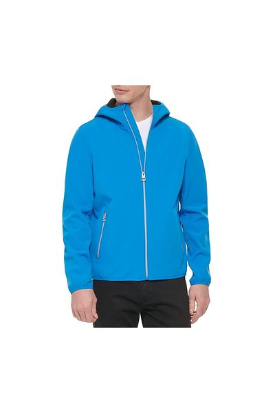 Guess Men's Softshell Coat 112Ap689-Aqu