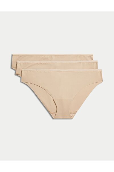 Marks & Spencer 3'lü Flexifit:trade_mark: Dikişsiz Brazilian Külot Seti