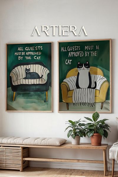 HİGUERA Airbnb Hotel Reguli pentru animale de companie Pictură în ulei Feel Dual Wood Framed Wall Painting
