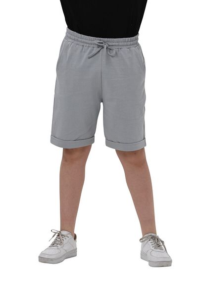ERDEM KIDS Male Child Basic Cotton Combed Double Leg Pocket Shorts