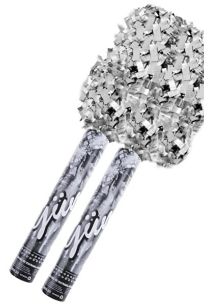 BeySüS 2 Li Konfeti Gümüş