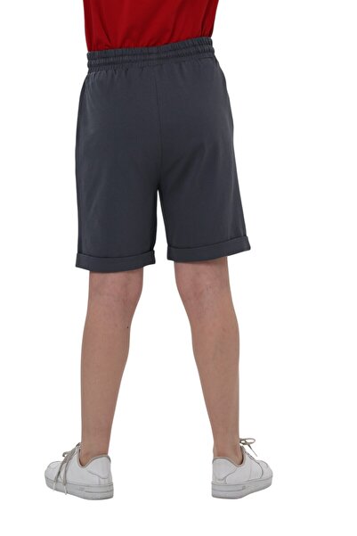 ERDEM KIDS Male Child Basic Cotton Combed Double Leg Pocket Shorts