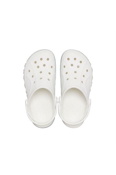 Crocs 209731 -100 Bayaband Rainbow Glitter - Pantofle do sporáku bílé