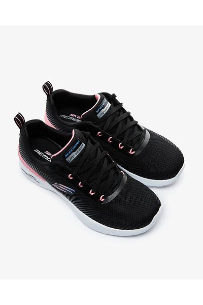 SKECHERS SKECH-AİR DYNAMIGHT-LUMINOSITE Women's Black Sports Shoes