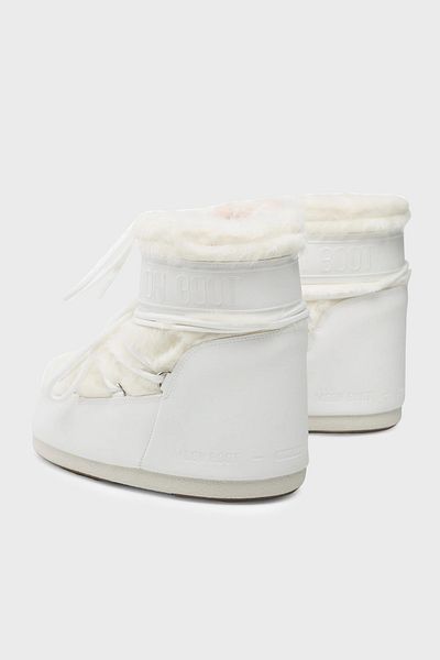 MOON BOOT حذاء نسائي من Icon Low Faux Fur 14093900-002