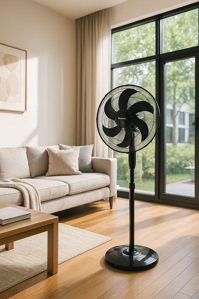 BİNDAWOOD B&D STAND FAN 18 INCH BLACK