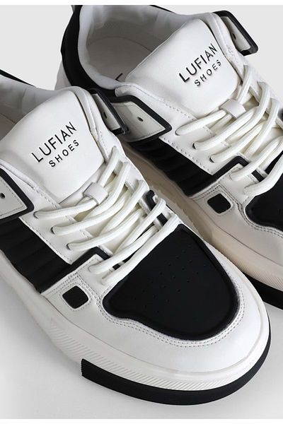 Lufian 112230193   Oliver Black Sneaker - Ανδρικά Δερμάτινα Παπούτσια