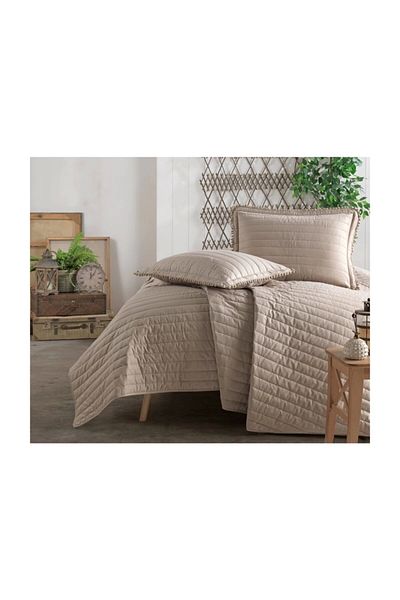 Clasy Pedra V5 Brown Double Bedspread