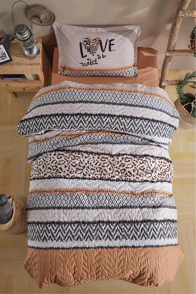 Clasy Ranforce 100% Cotton Single Four Season Set Afro