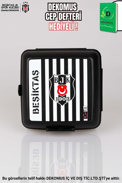 Beşiktaş "dekomus Džepna sveska sa poklonom" Licencirana 2-slojna kutija za r...