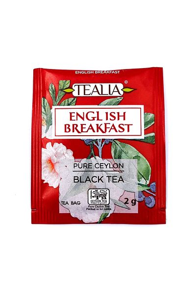 TEALIA Tilia English Breakfast Tea Box (2g x 100 Sachets)