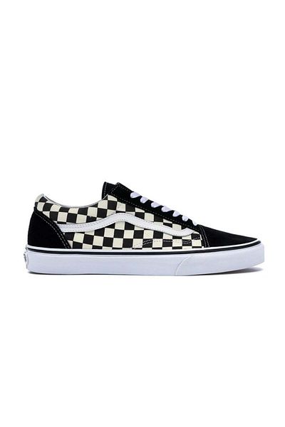 Vans Women Old Skool Lace Up Skate Shoes, Black