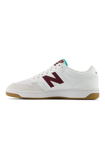 New Balance White Unisex Sneaker - Lifestyle BB480LFT