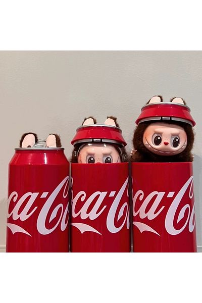 Pop Mart لابوبو النسخة السرية من كولا متعدد الألوان