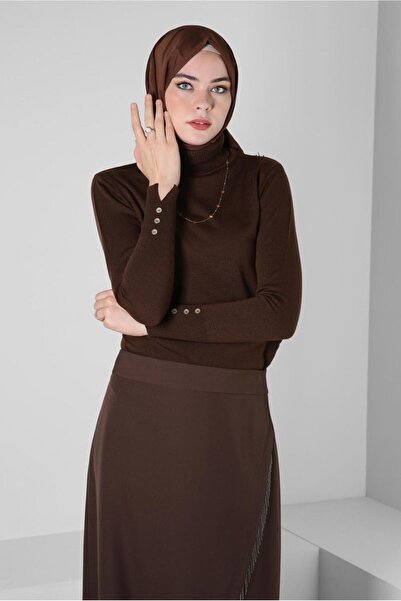 Alvina 44051 Model Turtleneck Tricot Pulover