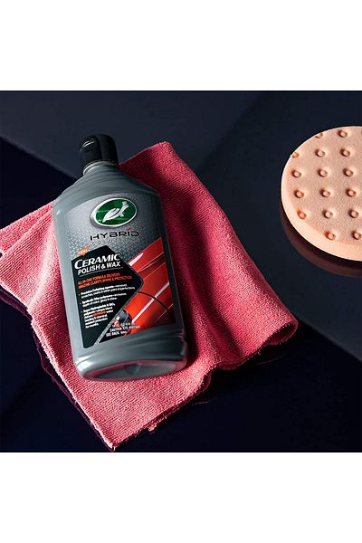 Turtle Wax Hybrid Solutions Ceramic Polish & Wax – 414ml All-in-one Paint Clarity And Protection