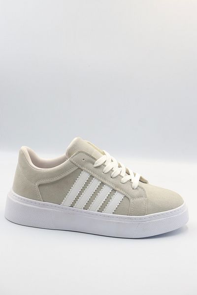 MY GROSS SHOES Unisex Daily Thick Sole Orthopedic Retro Stripe Guaranteed Gray Stone Sports Sneaker Shoes