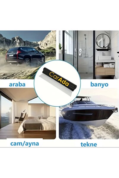 CarAda Silikon Uçlu Su Çekeceği | Oto Araba Yıkama Kurulama Oto Çekçek, Otomobil Cam Su Çekme Aparatı