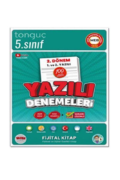 Tonguç Yayınları 5. Sınıf Yazılı Denemeleri 2. Dönem 1 ve 2. Yazılı - Tonguç ...