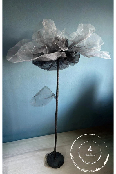 Bloomflorart Tül Büyük Boy Lambader