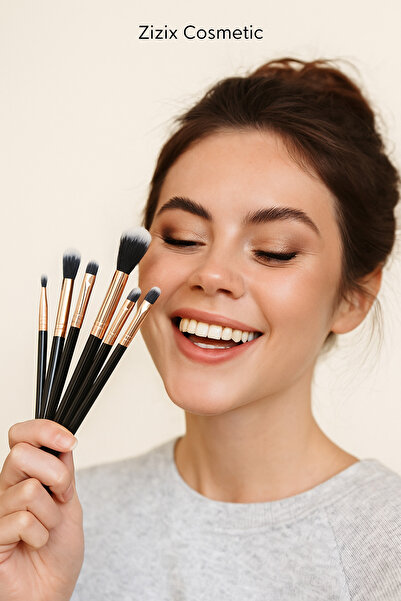 zizix مجموعة فرش مكياج