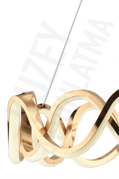 KUZEY AYDINLATMA ORKİDE SADE 3 lü RENK LEDLİ KUMANDALI MODERN AVİZE