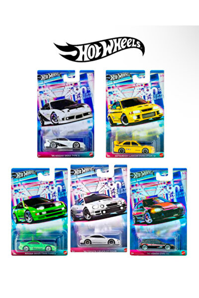HOT WHEELS 90s Street Scene Beşli Araba Seti