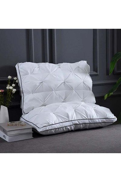 Comfy 3D DESIGN SET OF 2 COTTON FIBRE FILLED SOFT & FLUFFY PILLOW