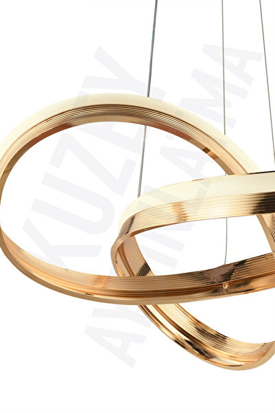 KUZEY AYDINLATMA YONCA 3 lü SU YOLU 3 RENK LEDLİ KUMANDALI NODERN ŞIK AYDINLATMA