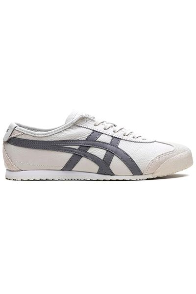 Onitsuka Tiger Mexico 66 – Grey & White Classic Low-Top Trainers