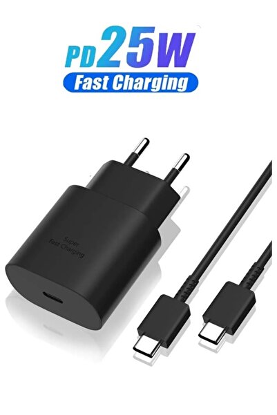 MOBİL GO Yeni Nesil 25W Hızlı Şarj Seti Adaptor + Type C Kablosu iPhone 15 16...