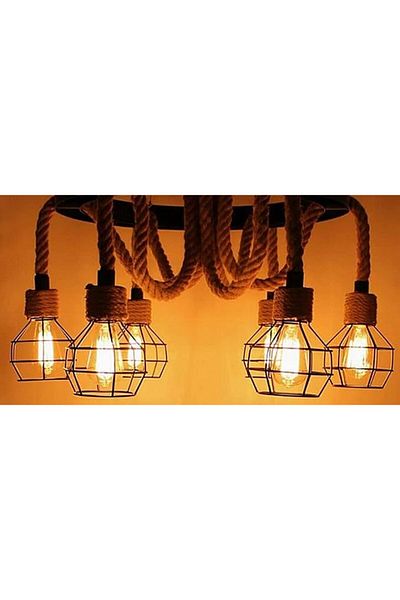 Hummer Black Stainless Steel Pendant Chandelier