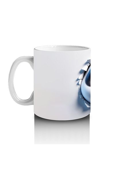 Luluyen Curious Panda Mug Cup That Looks through the Wall to Make Children Love Milk