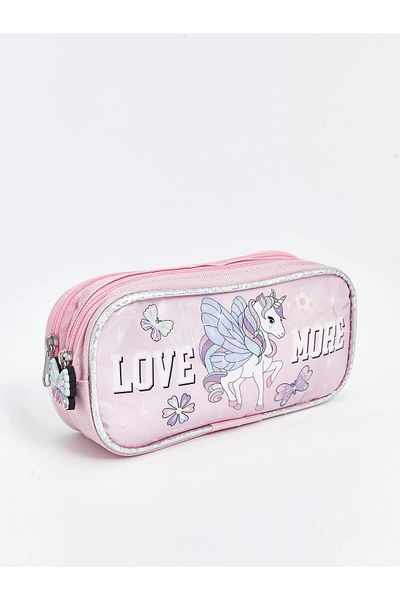 LC Waikiki Lcw Accessories Horse Printed Girl's Pencil Case as
