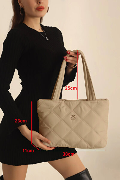 MILANOFOX Geantă de umăr - Bej - Articol indisponibil