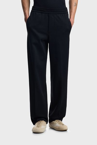 Emporio Armani Stretch Cotton Regular Fit Normal Waist Loose Leg Jogger Pants Men Pants Em002873