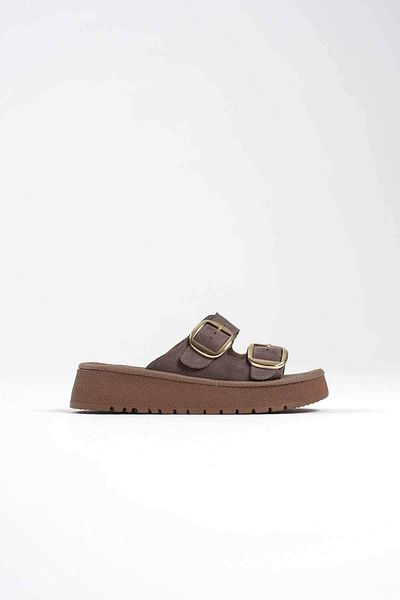 MarjinalTrendim Place Mink Skin Slippers