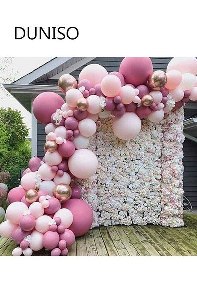 fun zone 95PCS Balloon Garland Arch Kit Metallic Pastel White Latex Balloons Set For Baby Wedding Birthday Pa