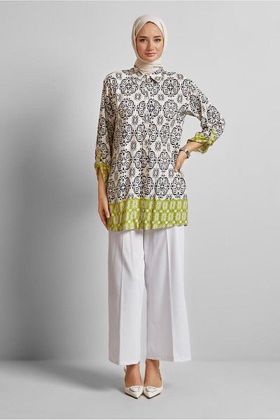 Alvina Patterned Tunic 44803