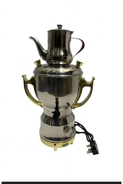 Other Electric Turkish Tea Kettle - Modern Design with Bottom Boiler and Top Jug