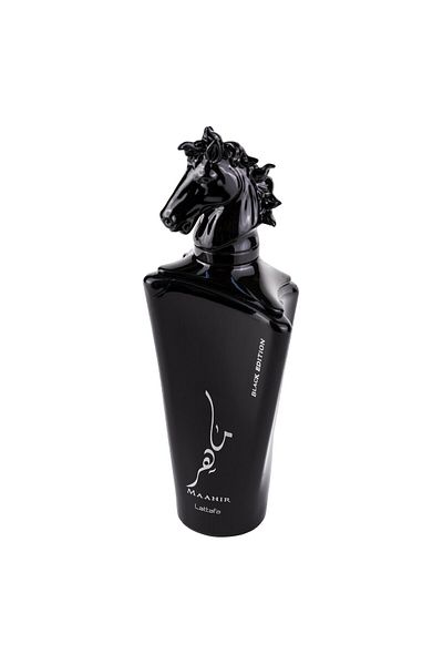 lattafa Maahir Black Edition Eau de Parfum, Lattafa, Men - 100ml