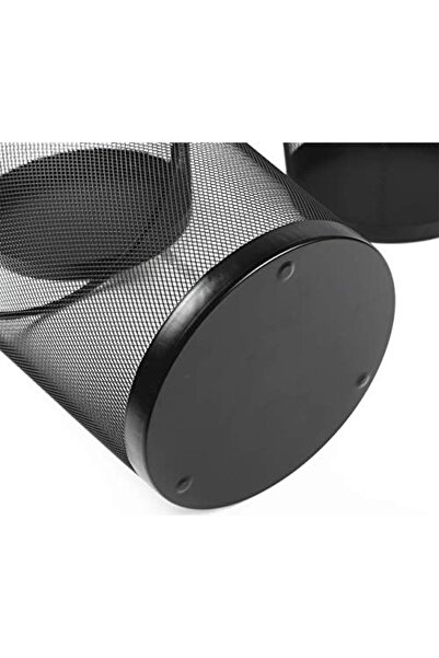 Türkiye 4 Pack Trash Can Mesh Round Open Top Wastebasket - 2.5 Gallon Recycling Bins Garbage Waste Baskets f