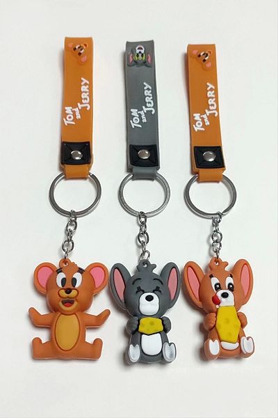 Enseb Tm Jrry Silicone Keychain