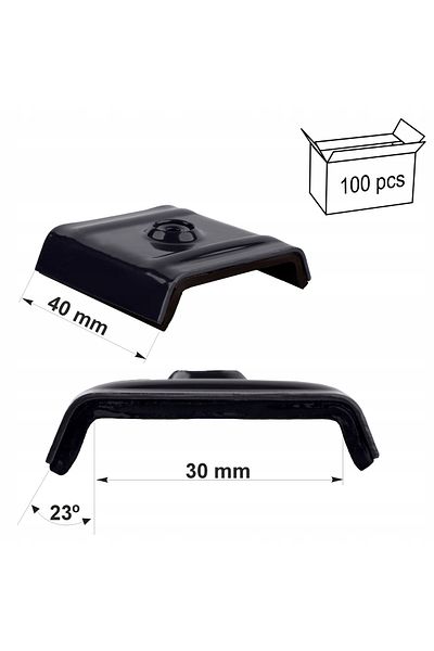 Inna marka Kaloty 30mm RAL 7016