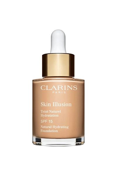 Clarins Fond de ten hidratant – Skin Illusion Hydrating Foundation, 108.3 Organza