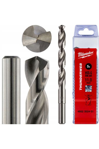 Milwaukee (z)Wiertła do metalu HSS-G Thunderweb 11,0 (5)