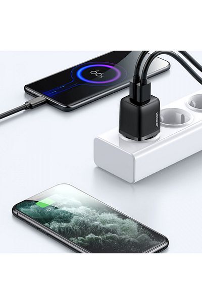 Joyroom Charger Socket 2 x USB, 12W, 2.4A - (L-2A121) - Black